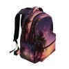 ATTX Ocean Sunset Palm Trees Backpack for Women Men - Waterproof Lightweight Daypack, Durable Travel Backpack for Casual Use#486 view 4