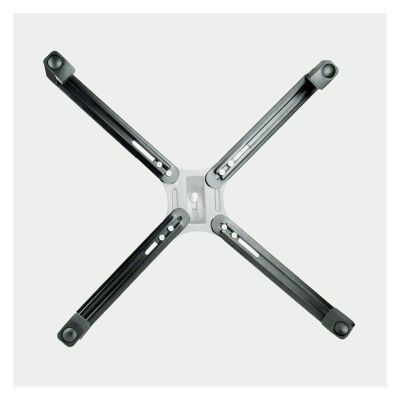 ADBWEKKF AD600 Extension Hook Set Clamp Adaptor for 10"-27" Monitor/tv No Hole 4pc Adjustable Size Tv Mount Accessory Part