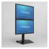ADBWEKKF Desktop Stand Floor Stand Full Motion Vertical Arrangement Dual Screen Monitor Holder Column Height 80/100/120cm(BL-S033-80cm Height) view 2