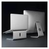 ADBWEKKF AP-2 Aluminum Alloy 360 Degree Rotation Adjustable Laptop Stand 15 Degree Angle for Home/Office 11-17 Inch Notebook(Silver) view 3