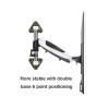ADBWEKKF 35"-55" Heavy Duty Gas Spring Flexible TV Wall Mount Full Motion LCD LED Monitor Mount Arm Loading 9-20kgs view 4