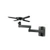 ADBWEKKF LCD-122PR-A Strong Projector Wall Mount Bracket Full Motion 360 Rotate Tilt 8kg with Plate Flexible Arm Foldable(with Hook) view 1