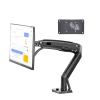 ADBWEKKF F100A Gas Spring Arm 22-35 Inch Screen Monitor Holder 360 Rotate Tilt Swivel Desktop Monitor Mount Arm 2-13kg USB3.0 Ports(with 200X100) view 1