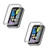 2 Pack Bling Cases for Honor Band 10 Cover Hard PC Crystal Diamonds Rhinestone Protective Bumper Shell Smartwatch, without Screen Protector (Clear/Clear) view 1