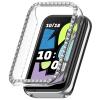 2 Pack Bling Cases for Honor Band 10 Cover Hard PC Crystal Diamonds Rhinestone Protective Bumper Shell Smartwatch, without Screen Protector (Clear/Clear) view 2