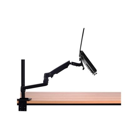 ADBWEKKF V62CT / XSJ8012CT Aluminum Alloy Desktop Mount Dual Use 17-27 Inch Monitor Support 17 Inch Laptop Holder Mechanical Spring Arm(XSJ8012CTB-450)