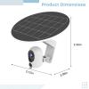 360 Hd Solar-Powered Security Camera, 4G Connectivity, Waterproof, No WiFi, 3Mp Resolution view 2