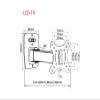 ADBWEKKF LCD-111 10" 24" 30" Tiltable Full Motion Retractable Swivel LED Plasma Tv Wall Vesa Bracket Mount view 2