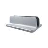ADBWEKKF Aluminium Adjustable Double Vertical Laptop Stand Portable Notebook Mount Support Base Holder for MacBook Pro Air HC002 view 1
