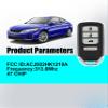 Remote2program Keyless Entry Remote Control Uncut Self-P rogrammable Car Key Fob Replacement for 2013-2015 Honda Accord, 2014-2015 Honda Civic ACJ932HK1210A (4BTN Smart Key/ACJ932HK1210A) view 4