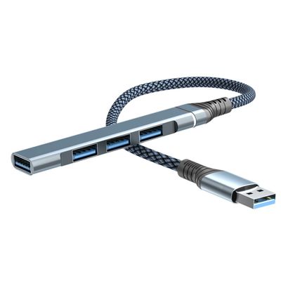 COHEALI USB Hub Port USB Adapter Compact USB Splitter for Laptops Multi USB Port Expander for Keyboard Mouse Webcam Printer and More Portable Design