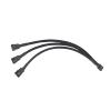 VCALDGFZ PC Fan Splitter 4 Pin PWM Fan Splitter Cable PC Case Fan Header Splitter(1 to 3) view 1