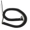 ACFFVBW Coiled Extension Cord, 10 Core Extensible Wire Cable 0.3mm Square OD 10mm Shielded Spiral Wire Stretch 1 Meter 5 Meters(Stretch 1 Meters) view 2