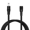 Fancasee 18AWG 6FT DC Power Extension Cable, 5.5mm x 2.1mm Male to Female Barrel Plug Jack Power Supply Adapter 5.5x2.1mm Extension Cord for CCTV Surveillance Security Camera LED Strip view 1