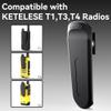 2 pcs Original Walkie Talkie Belt Clip Compatible with KETELESE Two Way Radio T1,T3,T4 view 2