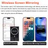 4.02" Magnetic Phone Vlog Selfie Monitor Screen, Bluetooth Remote, Back Camera Monitor for Vlog Live Stream TikTok, Wireless Connectivity, Compatible with Screen Mirroring Phone(Grey) view 4