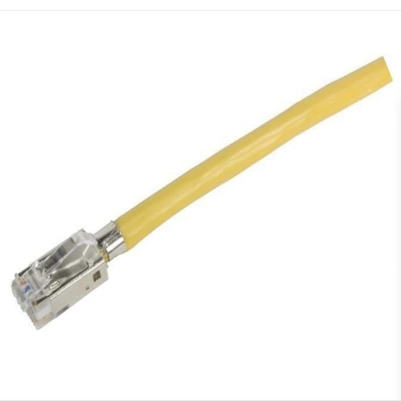 09451511524, Ethernet Cables/Networking Cables RJ Industrial RJ45, 8pin Cat6a Gigalink Compact Version (w/o Cable Boot), 28-24AWG, for Cable 4.5-6.5mm Diameter - 100 Pieces