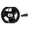 17.2cm Axial Fan with ABB Waterproof Plug, EFB1524SHG 110V 220V 240V Cooling Fan 172mm x 150mm x 51mm, High Speed Cooling Fans for Charging Station, Large Imaging Equipment view 2