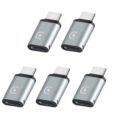 BAIMOQI 8Pin Adapter Aluminum Alloy 8Pin Female to Type C Male Adapter for Device Connectivitys and Fast Charging
