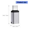 BAIMOQI 8Pin Adapter Aluminum Alloy 8Pin Female to Type C Male Adapter for Device Connectivitys and Fast Charging view 4