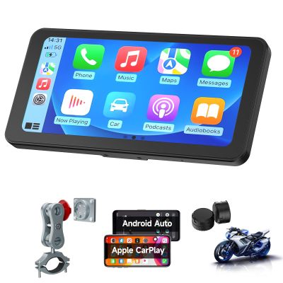 Spedal CL871pro 6.25" Motorcycle CarPlay Android Auto Screen, TPMS, Full Body Waterproof, GPS Navigation for Motorbike, Bluetooth, Siri/G00gle Assistant