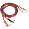 10 Foot 12 Awg Speaker Cable With Banana Plugs, High-Quality Audio Wire For Home Audio & Theater Systems view 1