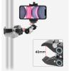 BAIMOQI Clamp Mount Metal Camera Mount Clamp with 1/4 and 3/8 Thread for Tripod and Stabilizer Clamp view 2