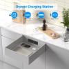 65W USB C Recessed Power Strip, Flush Mount Desktop Recessed Outlet with 4AC & 2 PD GaN USB C & 2 USB-A Ports, Furniture Hidden Drawer Fast Charging Station for Home Office view 2