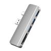 Aluminum USB Hubs Docking Stations for Pro4 5 6 Featuring 4K@30Hz Output and Card Slots view 4