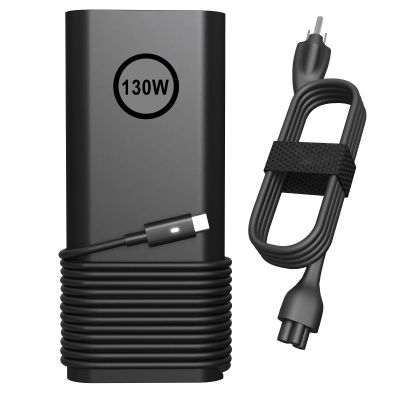130W USB Type C Laptop Charger Compatible with Dell XPS 15 17 9500 9510 9520 9530 9700 9710 9720 2in1,Precision 5550 5560 5530 5570 5470 5480 5760,Latitude 5431 5531 AC Adapter Computer Power Cord