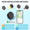 Shalapovar Mini GPS Tracker for Vehicles  Hidden Magnetic & Waterproof Car Tracker, Real-Time GPS Tracking for Car, Truck, Motorcycle, No Monthly Fee, No SIM Required, Works with Find My view 4