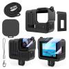 BAIMOQI Silicones Cases Silicone Sleeve and Tempereds Glass Screen Protectors Kits for Camera Black with Full Protections view 4