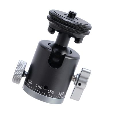 Double Use Panoramic Small Tripod Head RJ084 General Fit Panoramic Camera Mount for Cameras & Action Camera Accessori