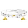 BAIMOQI Desktop Stand Clear Acrylic Desktop Holder Speakers Stand Antislip Base Stand Shockproof Foot Pad for Enhances Sound view 1