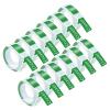 12 Pack Cruxer Replacement for A521203 3D Embossing Tape 12mm x 3m White on Green Self-Adhesive Embossed Label Replacement for Office Mate II 1540 154000 Organizer Xpress Pro 1575 Label Maker view 1