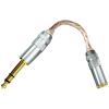 Adapter Cable 15cm 6.35mm Stereo Male to 4.4mm Balanced Female Adapter Cable Converter Cord for HiFi Headphones Devices view 1