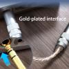 Adapter Cable 15cm 6.35mm Stereo Male to 4.4mm Balanced Female Adapter Cable Converter Cord for HiFi Headphones Devices view 2