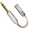 Adapter Cable 15cm 6.35mm Stereo Male to 4.4mm Balanced Female Adapter Cable Converter Cord for HiFi Headphones Devices view 3