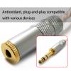 Adapter Cable 15cm 6.35mm Stereo Male to 4.4mm Balanced Female Adapter Cable Converter Cord for HiFi Headphones Devices view 4