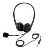 BAIMOQI Corded Over Ear Headphones with Microphone 3.5mm Plug Lightweighted Designing for Music Calls Study and Meetings view 1