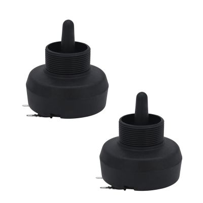 2Pcs 34mm Threaded Piezoelectric Ceramic Tweeter Stage Trolley Speakers Head Ceramic Power Horn Speakers Tweeter Accesso