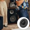 BAIMOQI Round Tweeter 3Inch Panel Silk Dome Tweeter Loudspeaker 4 Ohms 15W Power Treble Loudspeaker view 2