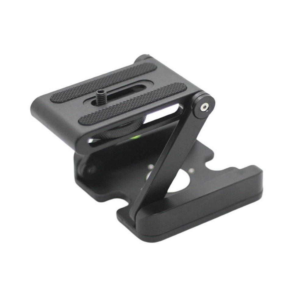 BAIMOQI Tripods Plate Quick Release Plate ZFlexs Tilts Tripods Head Aluminum Folding Camera Bracket for DSLR