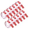12 Pack Cruxer Replacement for A521202 3D Embossing Tape 12mm x 3m White on Red Self-Adhesive Embossed Label Replacement for Office Mate II 1540 154000 Organizer Xpress Pro 1575 Label Maker view 1