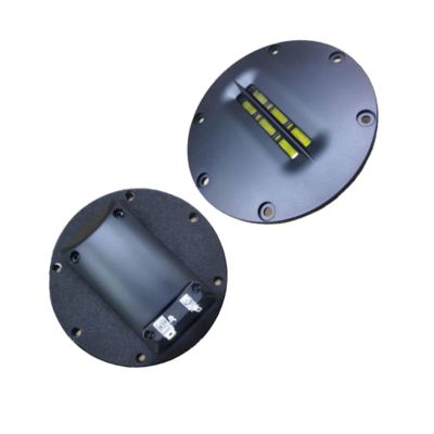 Alloy Loudspeaker 10CM Ribbon Tweeter Horn 8Ohm 15W High Sensitivity Loudspeaker for Home Theater and Auditory Projects