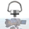 BAIMOQI D Rings Screw 1/4Inch Stainless Steel D Shaft Screw for DSLR Camera Tripods and Monopod Quick Release Plate view 2