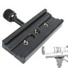 BAIMOQI Quick Release Plate 120mm Quick Release Plate Clamp Adapter for DSLR Camera Tripod Monopod Stabilizer Compatibles view 3