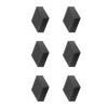 BAIMOQI Windproof Sponge 6pcs Noise Reduction Windmuff Sound Sponge for 360 Sports Cameras and Vlog Accessories Black view 3