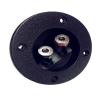 2 Way Speakers Box Clamp, Home Car Stereoes Binding Post Round Spring Cup Connectors Speakers Junction Box Back Panel view 1