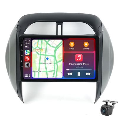Radio for Toyota RAV4 2003 2004 2005 2G+64G, Biorunn 9 Inch Touchscreen Stereo Head Unit Wireless Car-Play Android Auto Blue-Tooth GPS Navigation WiFi FM SWC RDS